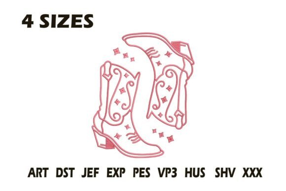 Cowgirl Boots Embroidery Design: A Boutique Review