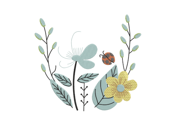 Review: Butterfly Floral Embroidery Design for Apparel