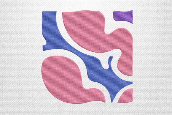 Review: Color Block Abstract Embroidery Design for Etsy Shops