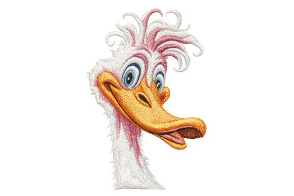 Review: Curly-Haired Duck Embroidery Design for Holiday Sales