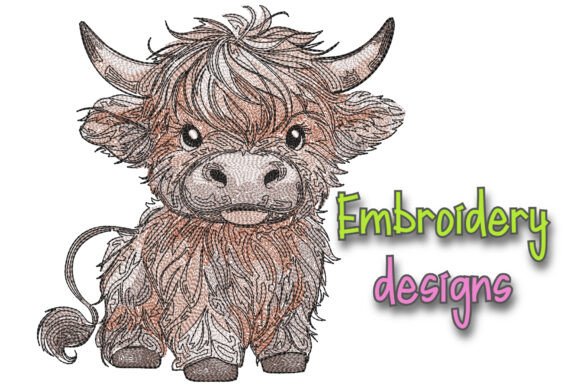 Review: Cute Little Bull Embroidery Design for Etsy Shops