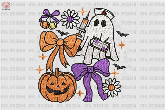 Review: Halloween Nurse Embroidery for Gifts