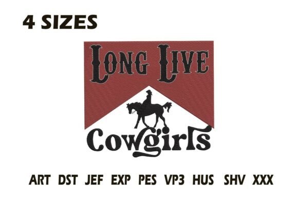 Review: Long Live Cowgirls Embroidery Design