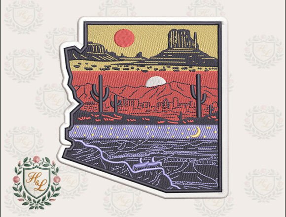 Reviewing Arizona State Embroidery Files for Gifts