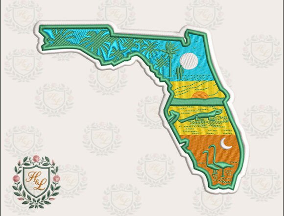 Reviewing Layers of Florida Embroidery Files