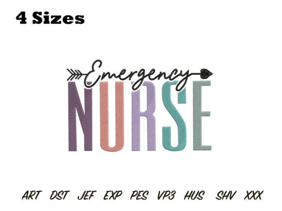 Reviewing the Emergency Nurse Embroidery Design for Holiday Sales