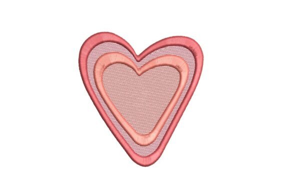 Reviewing the Retro Layered Heart Embroidery Design