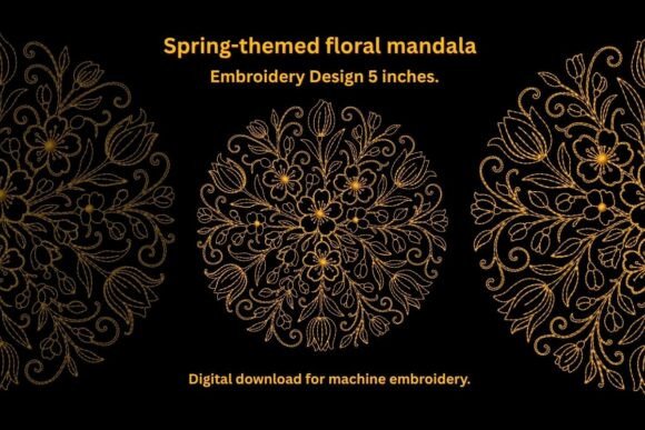 Spring Floral Mandala: A Designer’s Review